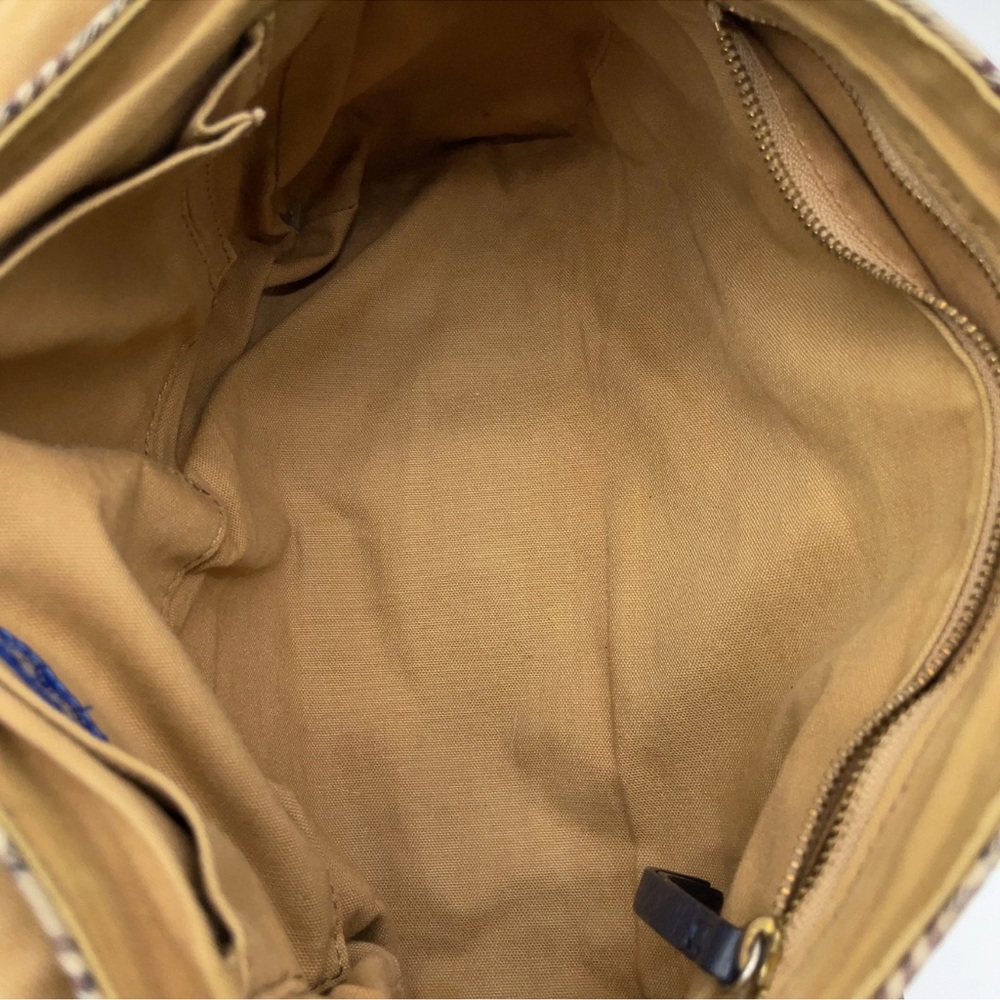 Burberry Blue Label canvas and leather cross body bag - Picture 15 of 16